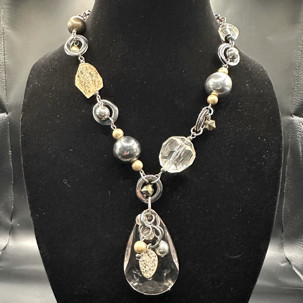 NWT Additions by Chico’s gold and silver necklace